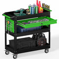 3 Tier Rolling Tool Cart on Wheels, Heavy Duty Industrial Utility Cart Service by Bettertoolsforbetterlife
