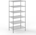 24" Deep x 36" Wide x 74" Height Wire Shelving Kit | 6-Tier | NSF Commercial by Regal+Altair