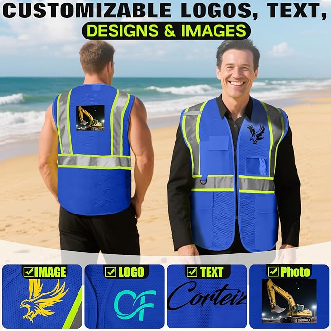 Safety Vest Customize Logo - Image 4