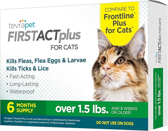 TevraPet FirstAct Plus Flea and Tick Prevention by TevraPet