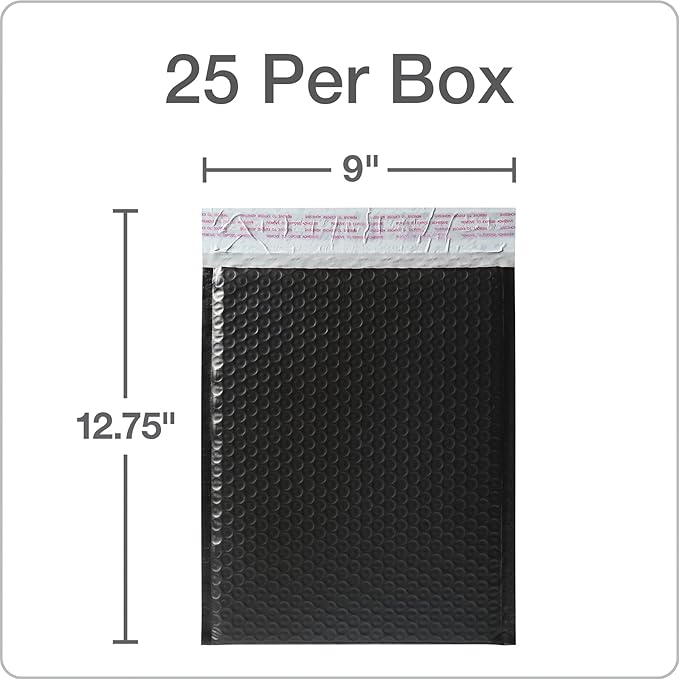 Quality Park Bubble Mailers, 8.25 x 11 Shipping Envelopes, Water Resistant - Image 7