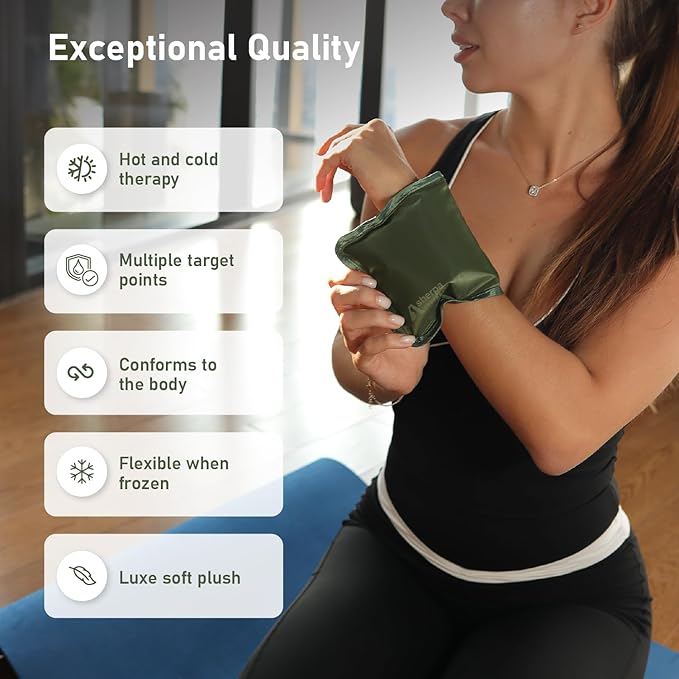 Small Flexible Gel Ice Packs for Injuries Reusable - Image 2