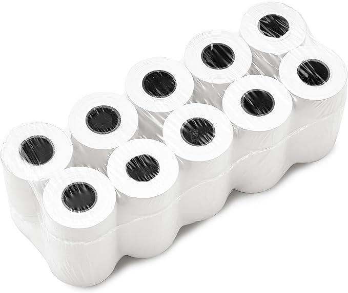 2 1/4 x 55 Thermal Paper Rolls For New Square Terminal Credit Card Machine 50 - Image 3