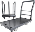 2in1 Panel Cart, Drywall Cart Platform Trucks 2500 lbs Capacity Lumber Cart by SGOLAN