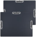Acocony 11x17 Clipboard Three Clip Super Tough Extra Large Clipboard PP Plastic by Acocony