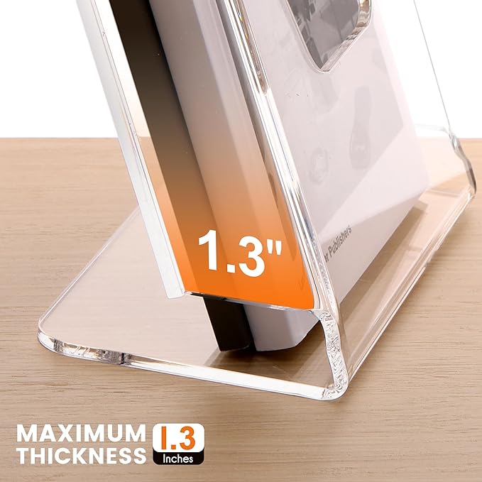 Acrylic Brochure Holder 6X8 Inches Clear Acrylic Flyer Holder Brochure Holder - Image 4