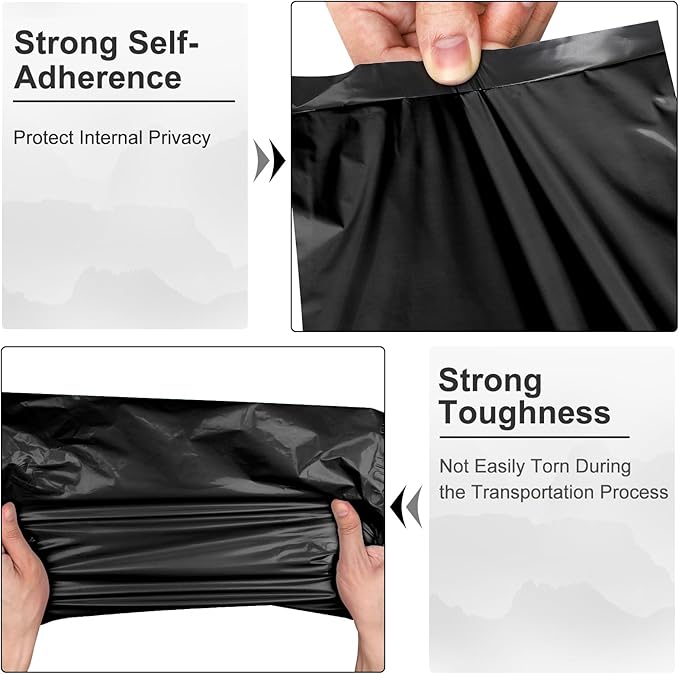 Poly Mailers 10x13 Inch 200 Pcs, Mailing Envelopes - Image 4