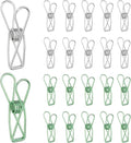 PATIKIL 50Pcs Paper Office Binder Clips, 1.26" Small Metal Wire Hollow Out by PATIKIL