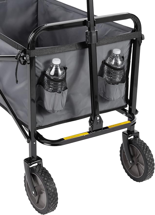 Amazon Basics Collapsible Folding Heavy Duty Utility Wagon - Image 4