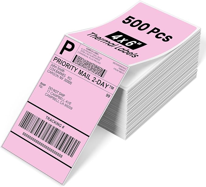 Phomemo 4x6 Thermal Label Printer Paper by Phomemo