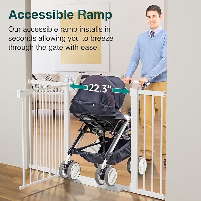 Cumbor 2 Pack 29.7-54.2" Baby Gate - Image 5