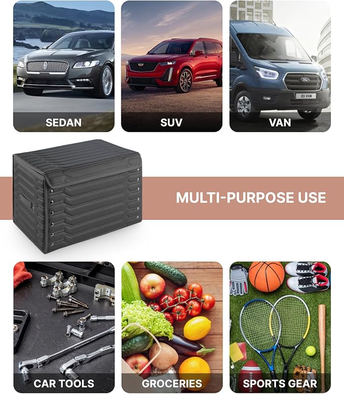 Owleys Trunk Storage 17.7" Collapsible Crate - Image 5