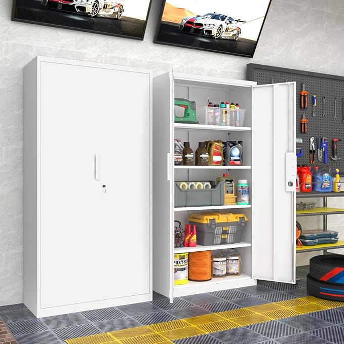 Metal Garage Storage Cabinet - Image 2