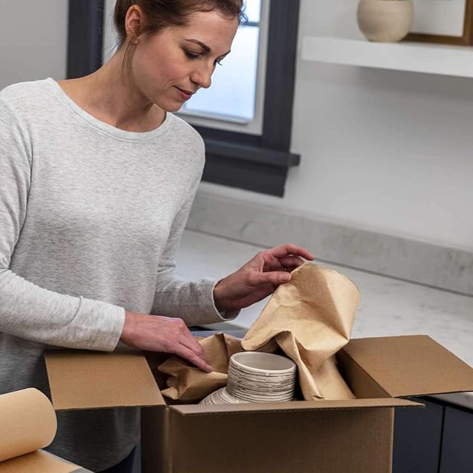 Brown Kraft Paper Roll 12" x 100ft - Image 6