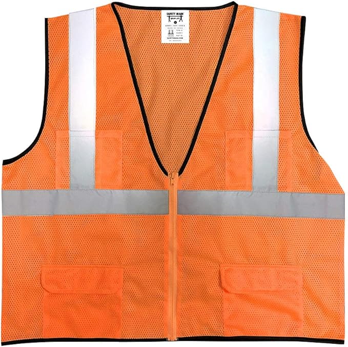 Economy High Visibility All Mesh Vest, 10 PacK - Image 2