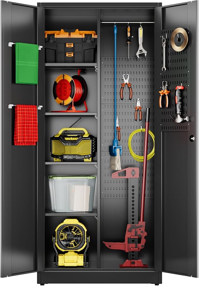 Broom Closet Storage Cabinet by JAORD