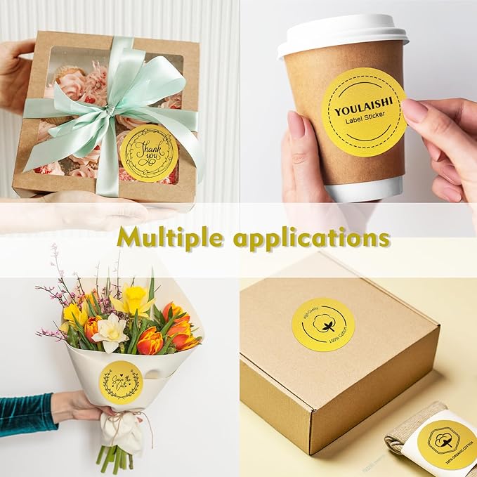 3 X 3 Inch Color Coding Dot Labels Circle Thermal Printable Waterproof 500Pcs - Image 5
