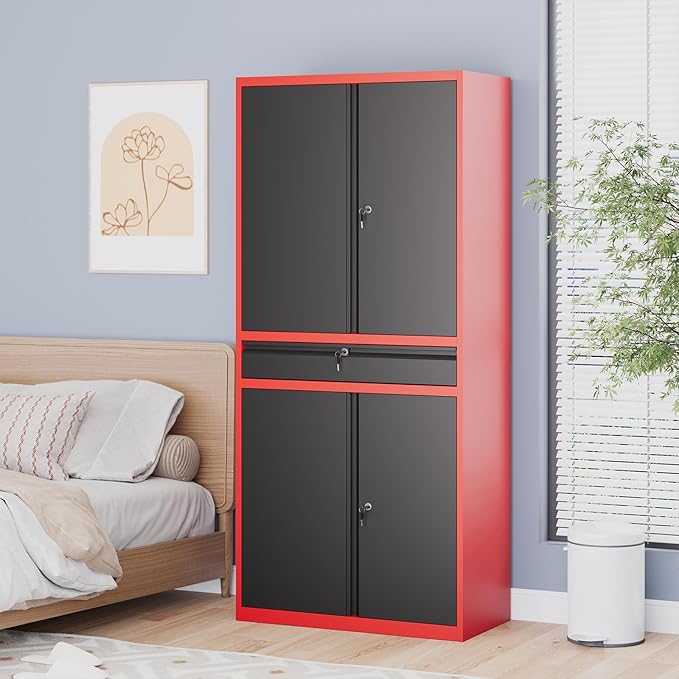 Metal Garage Storage Cabinet - Image 9