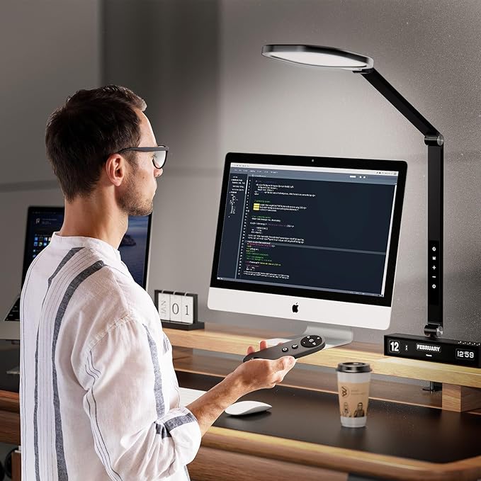 Desk Lamps for Home Office, Eye-Caring Led Desk Light - Image 8