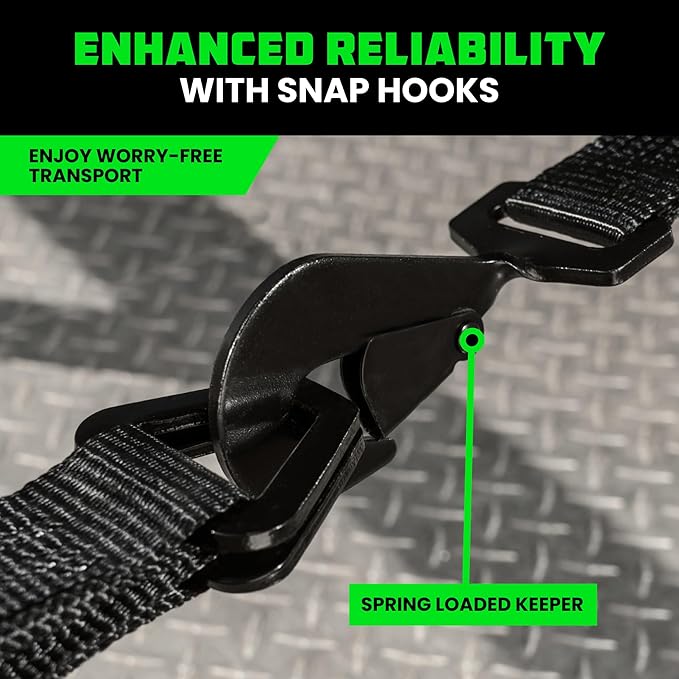 Rhino USA Car Tie Down Straps for Trailers - Image 3