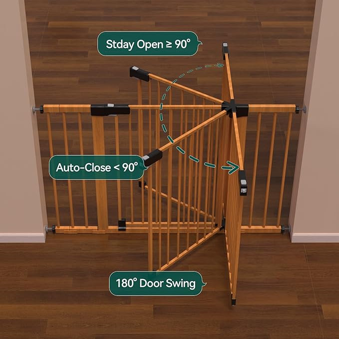 BABELIO 29-48" Metal Baby Gate - Image 6