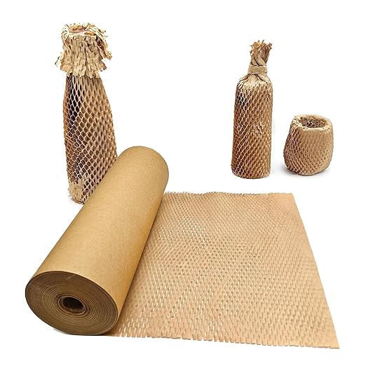 Honeycomb Packing Paper, Recyclable Honeycomb Paper Moving Supplies Bubble by Aspamms