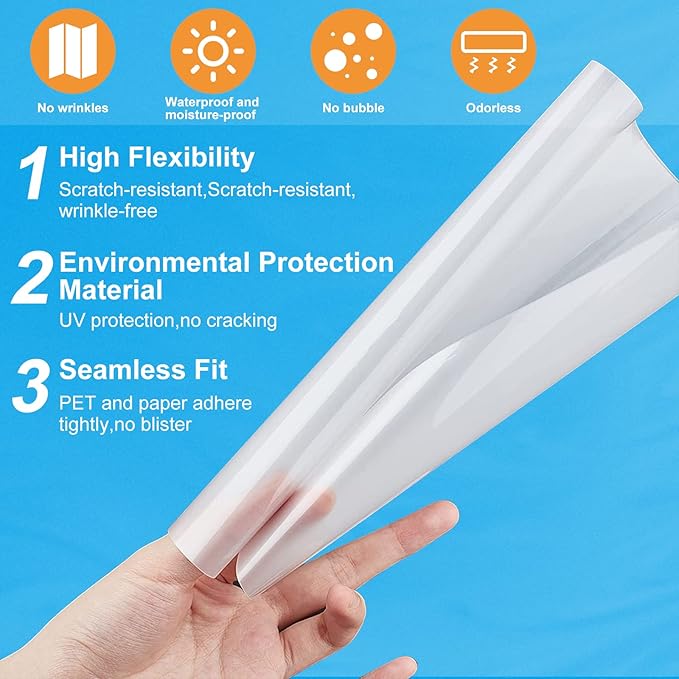 RyhamPaper Thermal Laminating Pouches, Laminating Sheets 8.9 x - Image 6