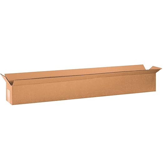 BOX USA Shipping Boxes 36"L x 4"W x 4"H 25-Pack Long Corrugated Boxes by BOXUSA