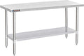 DuraSteel 24x72 Stainless Steel Work Table by DuraSteel