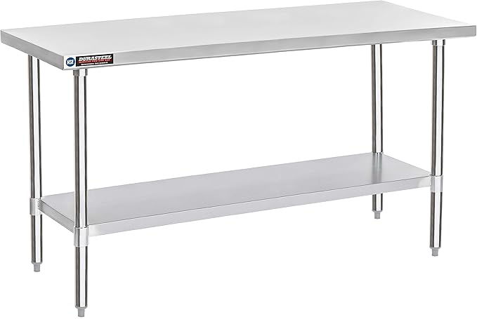DuraSteel 24x72 Stainless Steel Work Table by DuraSteel