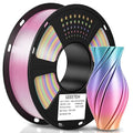 Geeetech Silk Rainbow PLA Filament 1.75mm, 3D Printer Multicolor Filament by GEEETECH