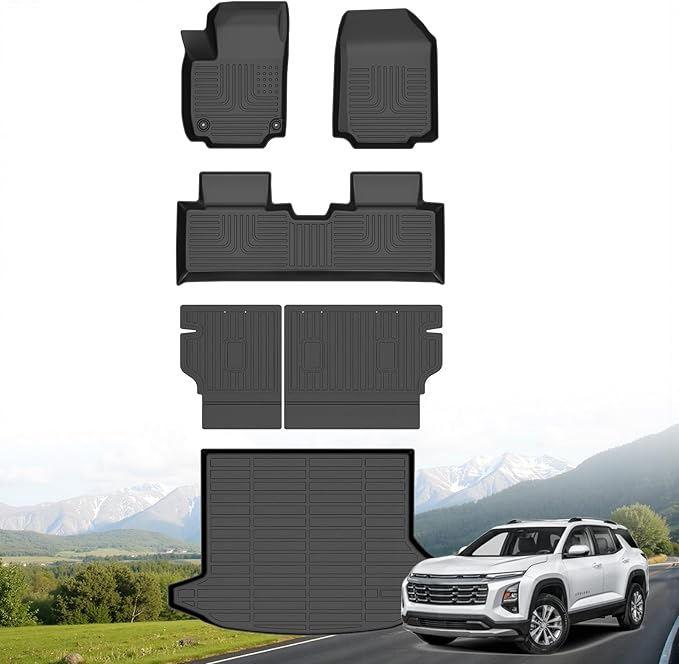 Hutisya-Floor Mats & Cargo Liner Set Fit by Hutisya