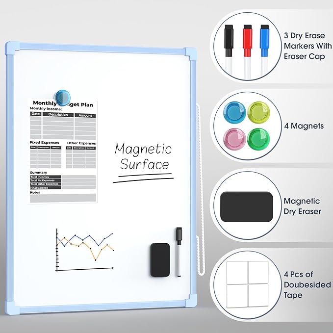 MaxGear Double-Sided Dry Erase Board - Image 2