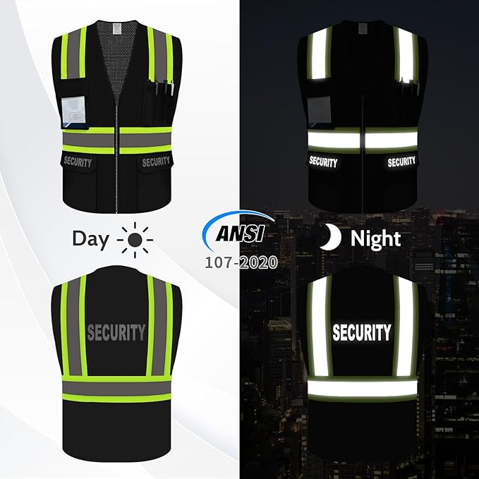 Security Vest for Security Guard, Safety Vest - Image 2