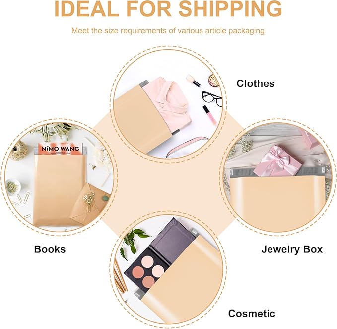 Metronic Poly Mailers 10x13 100 Pcs | Medium Size Shipping Bags - Image 5