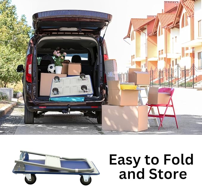 330 lbs Foldable Platform Truck Dolly - Image 5