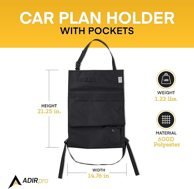 Adir Corp Plans, Document Car Holder/Organizer - - Image 2