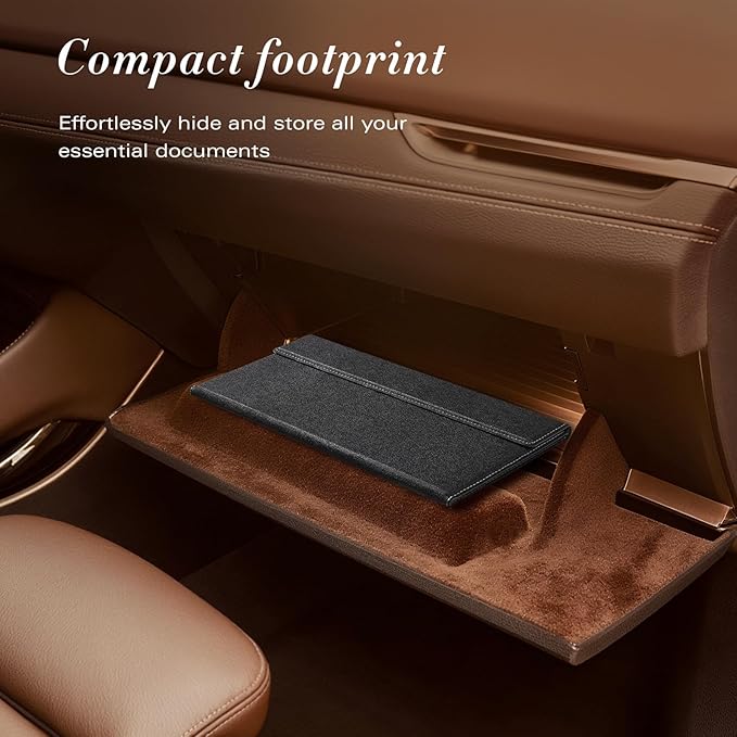CoBak Leather Car Registration and Insurance Holder - Image 6