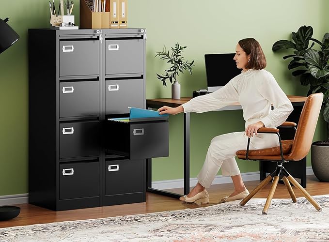 Letaya 4 Drawer File Cabinet - Image 2