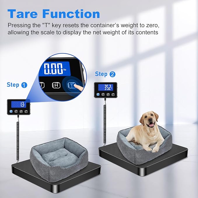 Shipping Scale, 440lb/0.5oz High Accuracy Digital Scale - Image 5