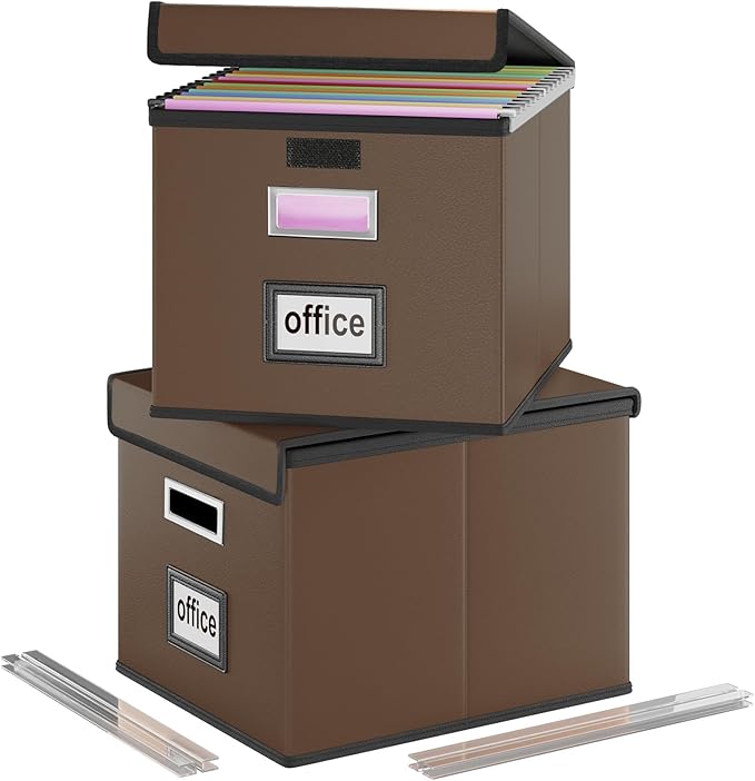 Huolewa File Organizer Boxes by Huolewa