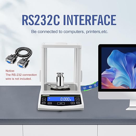 Analytical Balance 200x0.001g Lab Scale 0.001g Accuracy High Precision Scale - Image 5