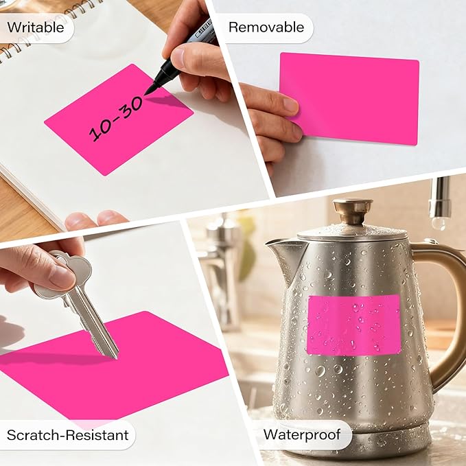 500 Pcs Large Moving Labels for Boxes 3 ×5 Inch Vinyl Self Adhesive Rectangle - Image 6