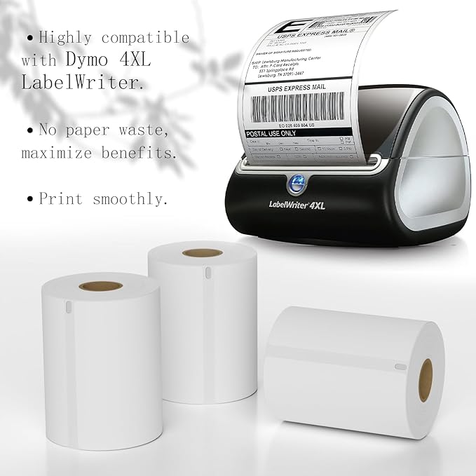 4"x6" BESTIKER Direct Thermal Shipping Labels Compatible - Image 3