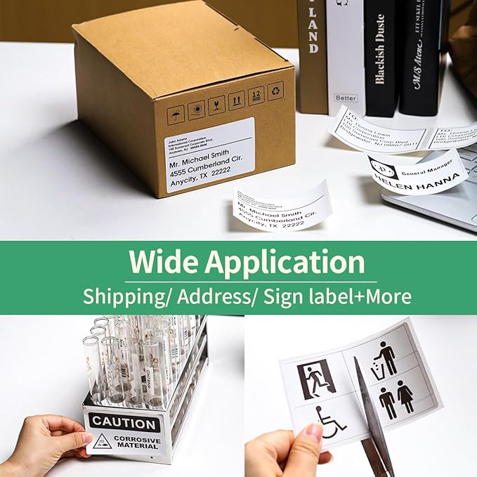 DK-1202 Labels Compatible Brother Die-Cut Shipping Label 62mm x 100mm - Image 4