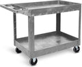 Tubstr Extra Large Two-Shelf Utility Cart by StandSteady