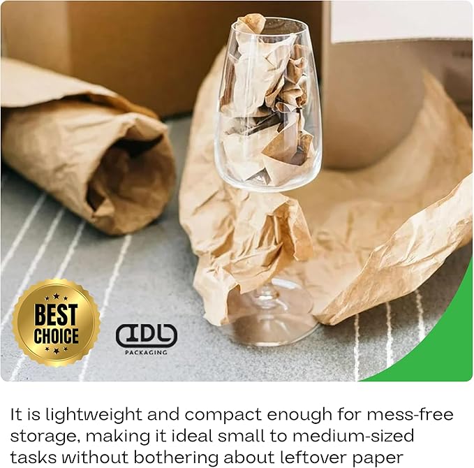 IDL Packaging 18" x 2160" Popular Pack Brown Kraft Paper Roll - Image 7