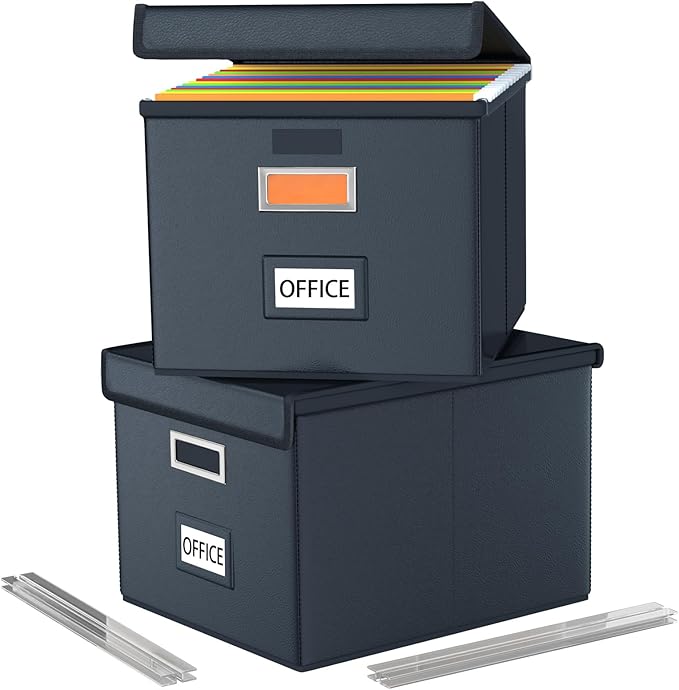 Huolewa File Organizer Boxes by Huolewa