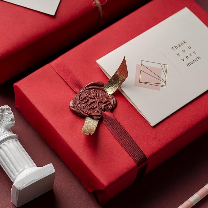 RUSPEPA Red Kraft Paper Roll - Image 5