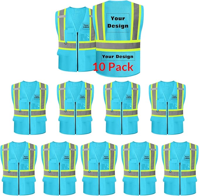 Safety Vest Customize Logo by evershare